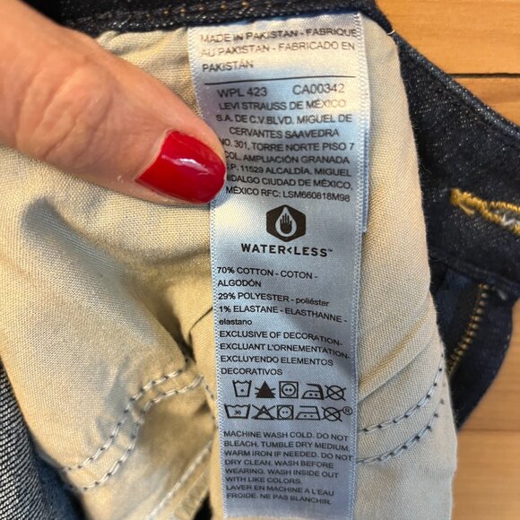 Levi Strauss Signature Gold Womens Modern Bootcut Jeans Mid-Rise Stretch Denim - Picture 8 of 9